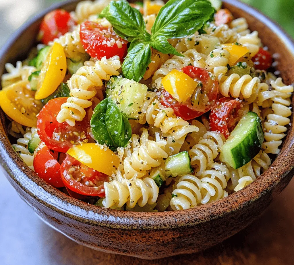 The success of any recipe lies in its ingredients. Let's delve into the components of our Lemon Basil Pasta Salad and uncover their health benefits and culinary significance.