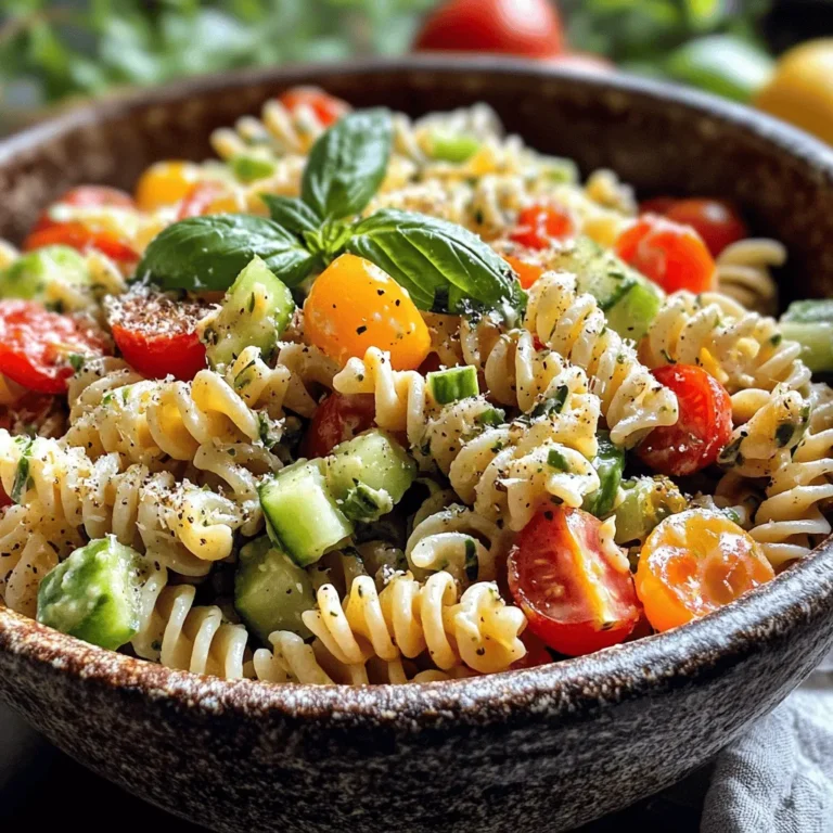 The success of any recipe lies in its ingredients. Let's delve into the components of our Lemon Basil Pasta Salad and uncover their health benefits and culinary significance.