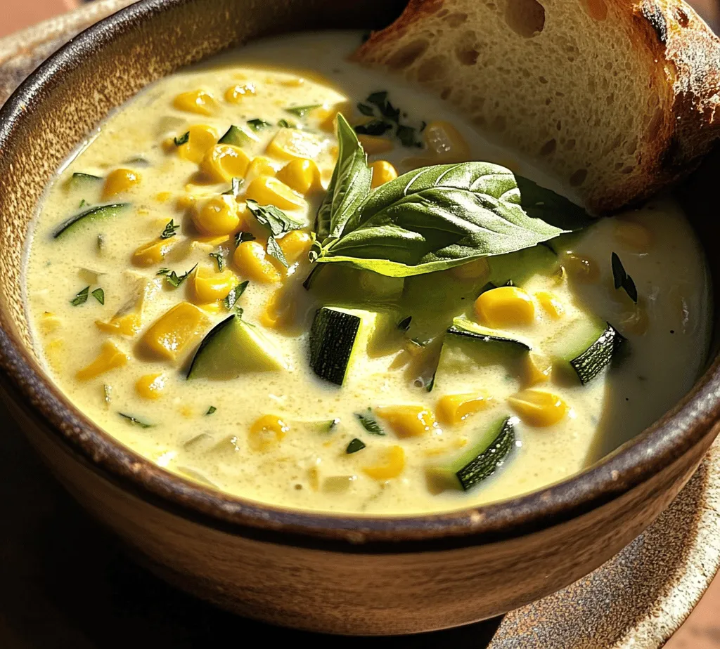 When it comes to the main ingredient in Summer Corn and Zucchini Chowder, fresh corn is undoubtedly the star of the show. The natural sweetness and crunch of freshly harvested corn elevate the dish and provide a delightful contrast to the creaminess of the chowder. Opting for fresh corn over frozen is crucial, as it significantly impacts both the flavor and texture of the final product. Fresh corn, when in season, has a sweet, buttery taste that frozen varieties often lack due to the freezing process.