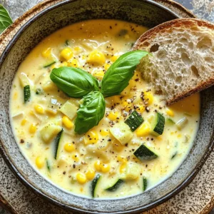 When it comes to the main ingredient in Summer Corn and Zucchini Chowder, fresh corn is undoubtedly the star of the show. The natural sweetness and crunch of freshly harvested corn elevate the dish and provide a delightful contrast to the creaminess of the chowder. Opting for fresh corn over frozen is crucial, as it significantly impacts both the flavor and texture of the final product. Fresh corn, when in season, has a sweet, buttery taste that frozen varieties often lack due to the freezing process.