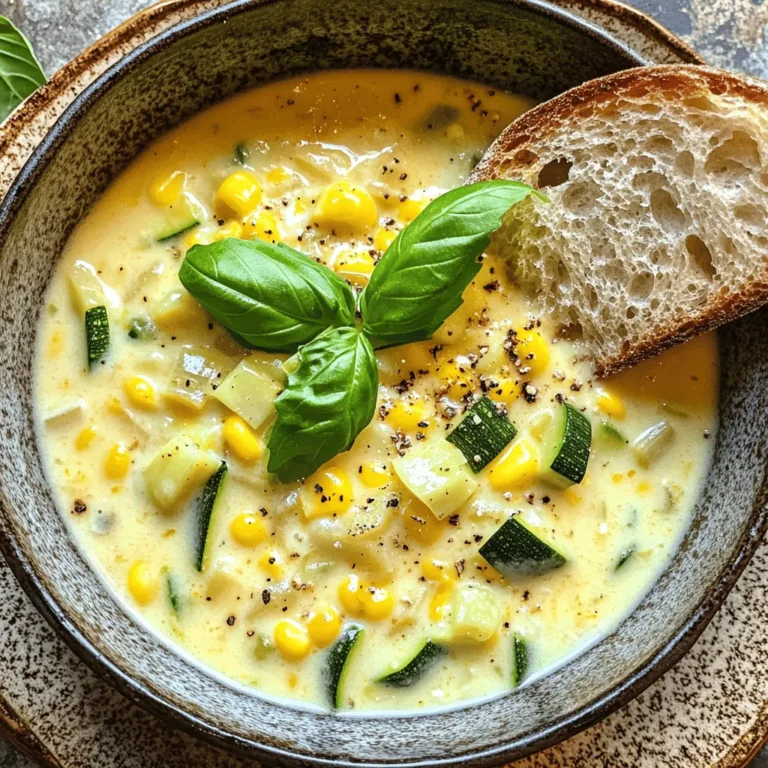 When it comes to the main ingredient in Summer Corn and Zucchini Chowder, fresh corn is undoubtedly the star of the show. The natural sweetness and crunch of freshly harvested corn elevate the dish and provide a delightful contrast to the creaminess of the chowder. Opting for fresh corn over frozen is crucial, as it significantly impacts both the flavor and texture of the final product. Fresh corn, when in season, has a sweet, buttery taste that frozen varieties often lack due to the freezing process.