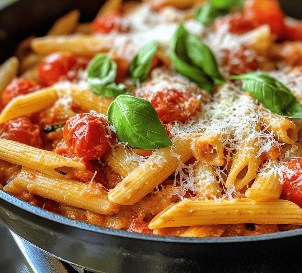 In the bustling world of modern cooking, the allure of one-pot meals has become increasingly undeniable. The Easy One Pot Creamy Tomato Pasta stands out not just for its comforting flavors but also for its incredible simplicity. This dish combines the rich, tangy taste of ripe tomatoes with the creamy texture of cheese, creating a symphony of flavors that satisfy both the palate and the busy lifestyles of today’s home cooks.