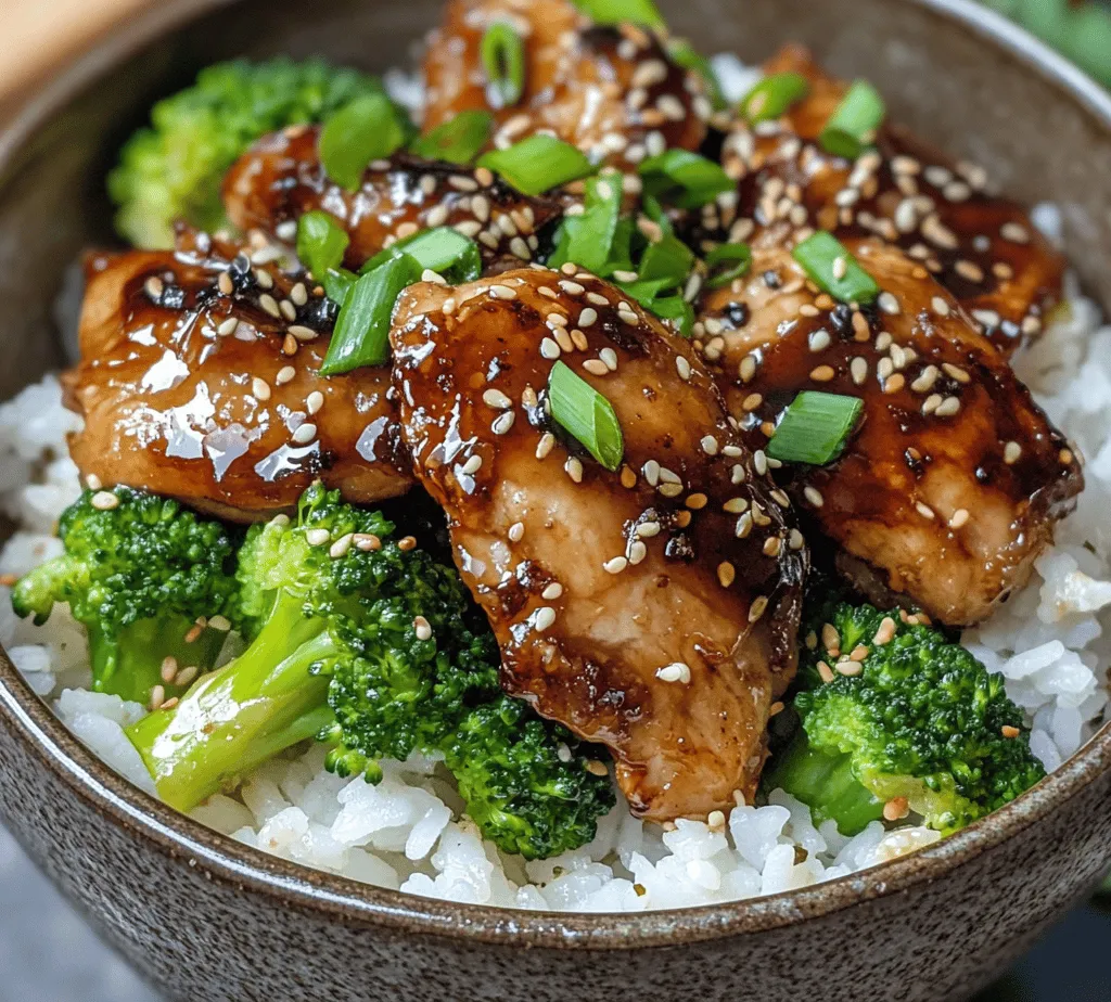 The Sticky Chicken Rice Bowl has become a beloved dish for many home cooks and food enthusiasts alike, and it’s easy to see why. Combining tender, marinated chicken thighs with aromatic jasmine rice, this dish serves as a delightful harmony of flavors and textures that tantalize the taste buds. The sticky sauce enveloping the chicken brings together sweet, savory, and umami elements, making it an irresistible choice for lunch or dinner.