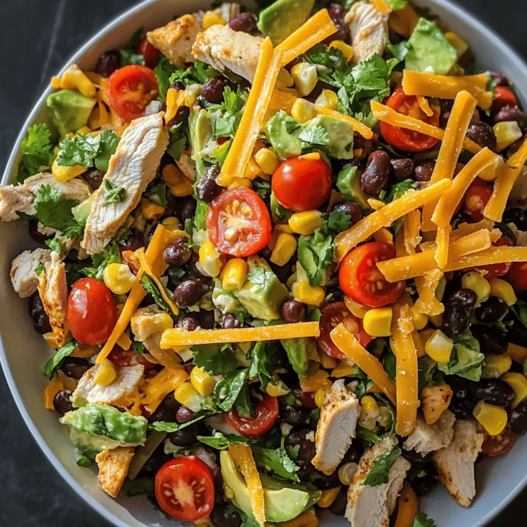 Dive into the vibrant and flavorful world of Tex-Mex cuisine with this delicious Tex-Mex Chopped Chicken Salad recipe. Perfect for a quick lunch or a light dinner, this salad not only packs a protein punch but also boasts a delightful mix of fresh vegetables and bold flavors. The Tex-Mex Chopped Chicken Salad is a harmonious blend of textures, from the crispness of the vegetables to the tenderness of the chicken, making it an ideal dish for anyone looking to enjoy a healthy yet satisfying meal. In this article, we will explore the origins of Tex-Mex cuisine, provide a comprehensive breakdown of the ingredients that make this salad shine, and discuss the preparation methods that ensure you can whip up this dish effortlessly in your own kitchen.
