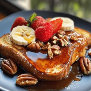 French toast is a beloved breakfast staple that tantalizes the taste buds and warms the soul. Its rich, custardy texture and the sweet aroma that fills the kitchen while cooking make it a favorite among families and brunch enthusiasts alike. Among the myriad of ways to enjoy this classic dish, the Caramelized Bliss French Toast stands out as a decadent option. This version elevates the traditional recipe with a luscious caramelized topping that adds a depth of flavor and an irresistible sweetness.
