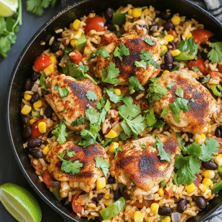 In the fast-paced world of today, one-pan meals have gained immense popularity among home cooks. These convenient dishes not only cater to the need for quick and satisfying meals but also embrace the philosophy of simplified cooking without sacrificing flavor. One standout recipe that embodies the essence of a one-pan meal is the Sizzling Chicken and Rice Taco Skillet. This dish is a harmonious blend of tender chicken, savory rice, and a medley of vibrant ingredients, creating a mouthwatering experience that delights the senses.
