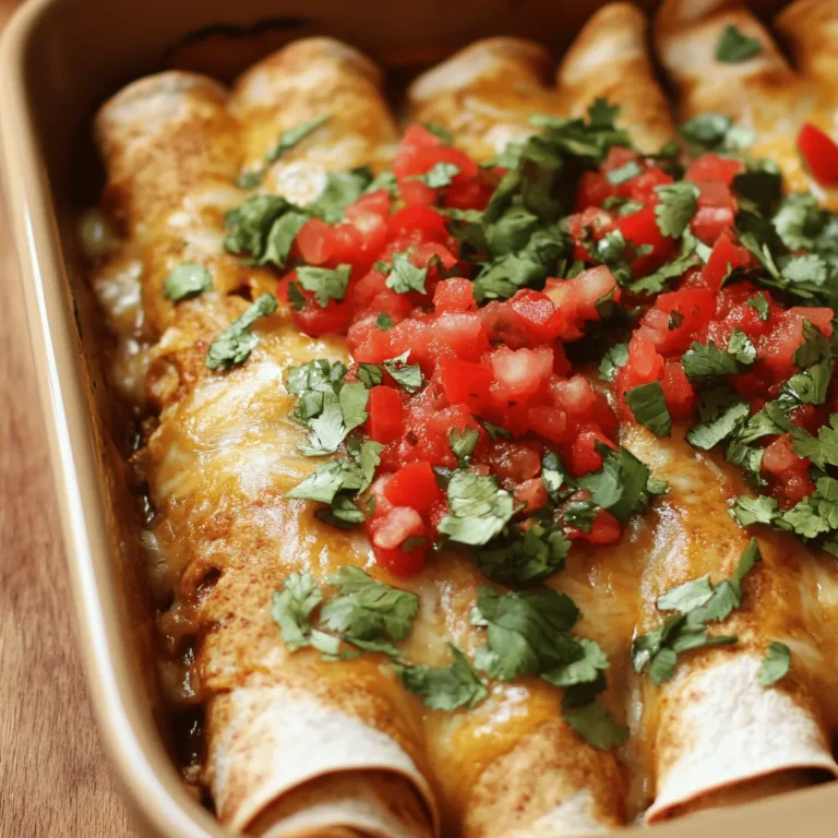 Enchiladas hold a special place in the heart of Mexican cuisine, celebrated for their adaptability and rich flavors. Originating from the ancient Aztecs, these delightful rolled tortillas are traditionally stuffed with a variety of fillings, from meats to beans, and topped with a savory sauce. Their versatility makes them an ideal canvas for culinary creativity, allowing home cooks to tailor the ingredients to fit various dietary needs and preferences.