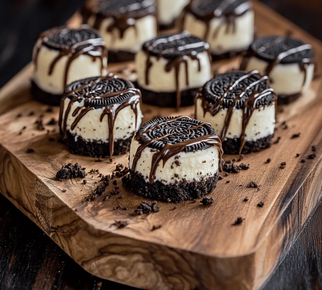 In the world of desserts, few treats are as beloved as the classic Oreo cookie. This iconic snack, with its rich chocolate wafer and creamy filling, evokes a sense of nostalgia that brings back sweet memories of childhood. Whether dunked in milk, crumbled over ice cream, or enjoyed straight from the package, Oreos have a special place in the hearts of many dessert enthusiasts. But what if you could elevate this beloved cookie into a delightful, bite-sized cheesecake treat? Imagine transforming that familiar flavor into irresistible Oreo cheesecake bites, perfect for any occasion—be it a birthday party, potluck, or simply an indulgent treat for yourself.