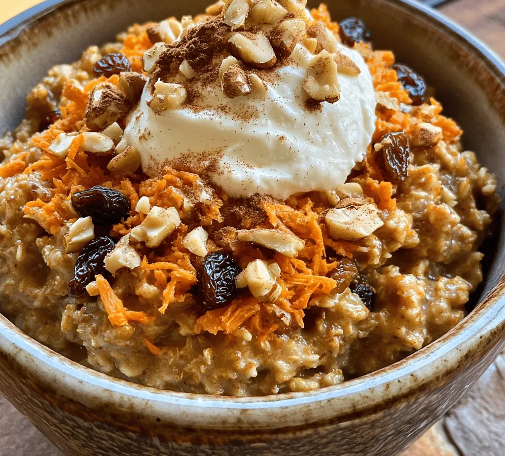 In the ever-evolving culinary landscape, breakfast choices have undergone a delightful transformation. The days of mundane, uninspired breakfasts are fading, replaced by innovative recipes that blend health with indulgence. One such trend is the merging of beloved desserts into morning meals, and what could be better than a bowl of carrot cake oatmeal? This delicious dish not only satisfies your cravings for sweet treats but also serves as a wholesome breakfast option, making it the perfect start to your day.