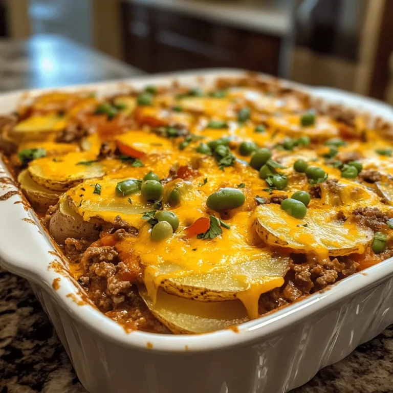 Hobo Casserole is not just a meal; it's a comforting embrace on a plate that brings warmth and satisfaction to family dinners. This hearty dish combines ground beef, potatoes, and an array of vegetables, creating a symphony of flavors and textures that is sure to please even the pickiest of eaters. As a one-pot wonder, Hobo Casserole is perfect for busy weeknights when time is of the essence but the desire for a homemade meal is strong.