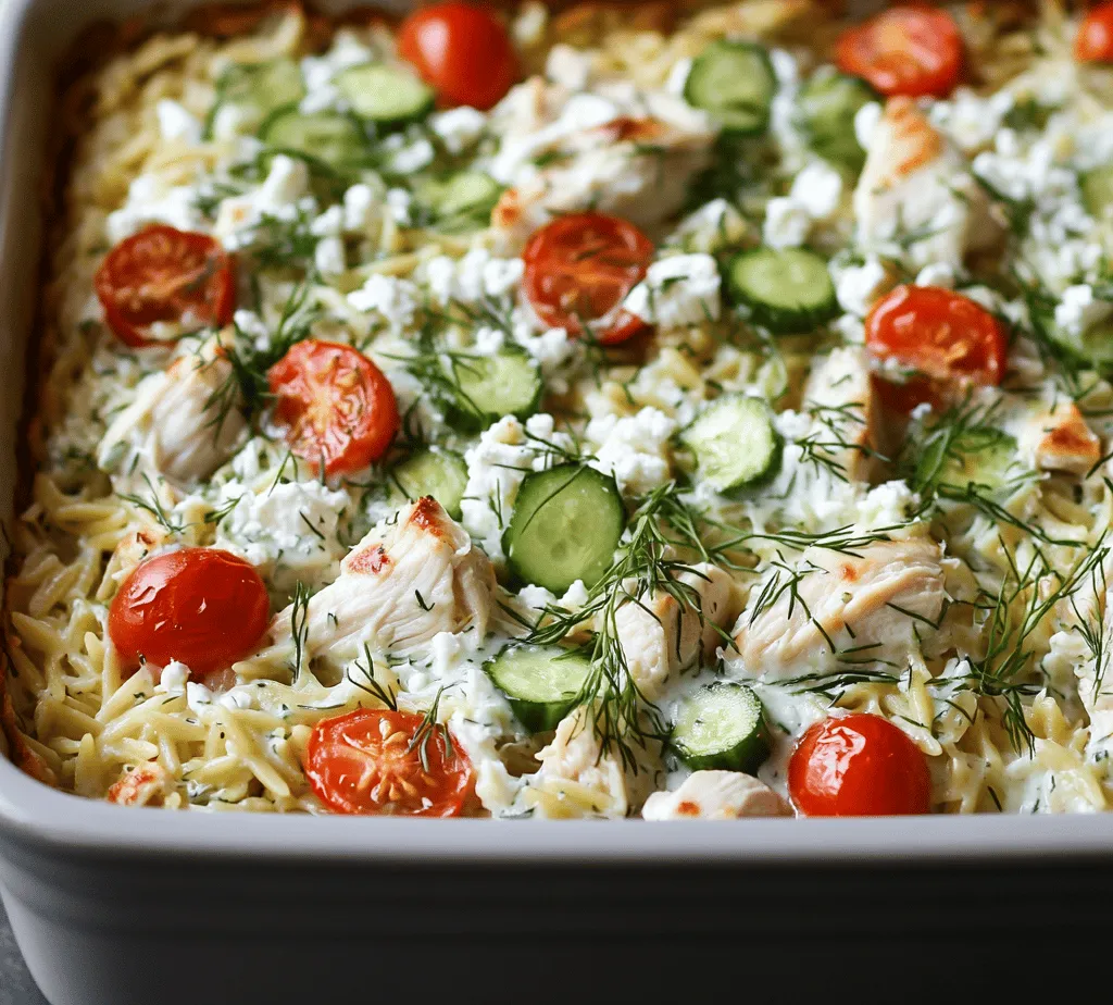Understanding the ingredients in the Dump-and-Bake Chicken Tzatziki Casserole is key to appreciating its flavor profile and health benefits. Each component plays a vital role in creating the dish's deliciousness and nutritional value.