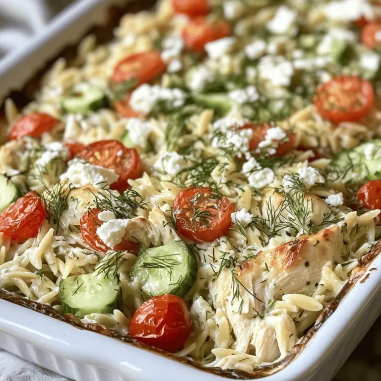 Understanding the ingredients in the Dump-and-Bake Chicken Tzatziki Casserole is key to appreciating its flavor profile and health benefits. Each component plays a vital role in creating the dish's deliciousness and nutritional value.