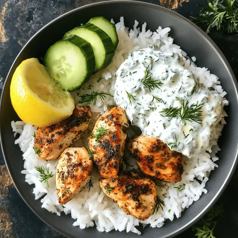 If you're searching for a delicious, hassle-free dinner option that bursts with flavor, look no further than Zesty Dump-and-Bake Chicken Tzatziki with Rice. This dish brings the vibrant tastes of the Mediterranean right to your kitchen table, all while keeping preparation and cooking time to a minimum. The beauty of a dump-and-bake recipe lies in its simplicity—just combine fresh ingredients in a baking dish, pop it in the oven, and let the heat do the work for you.