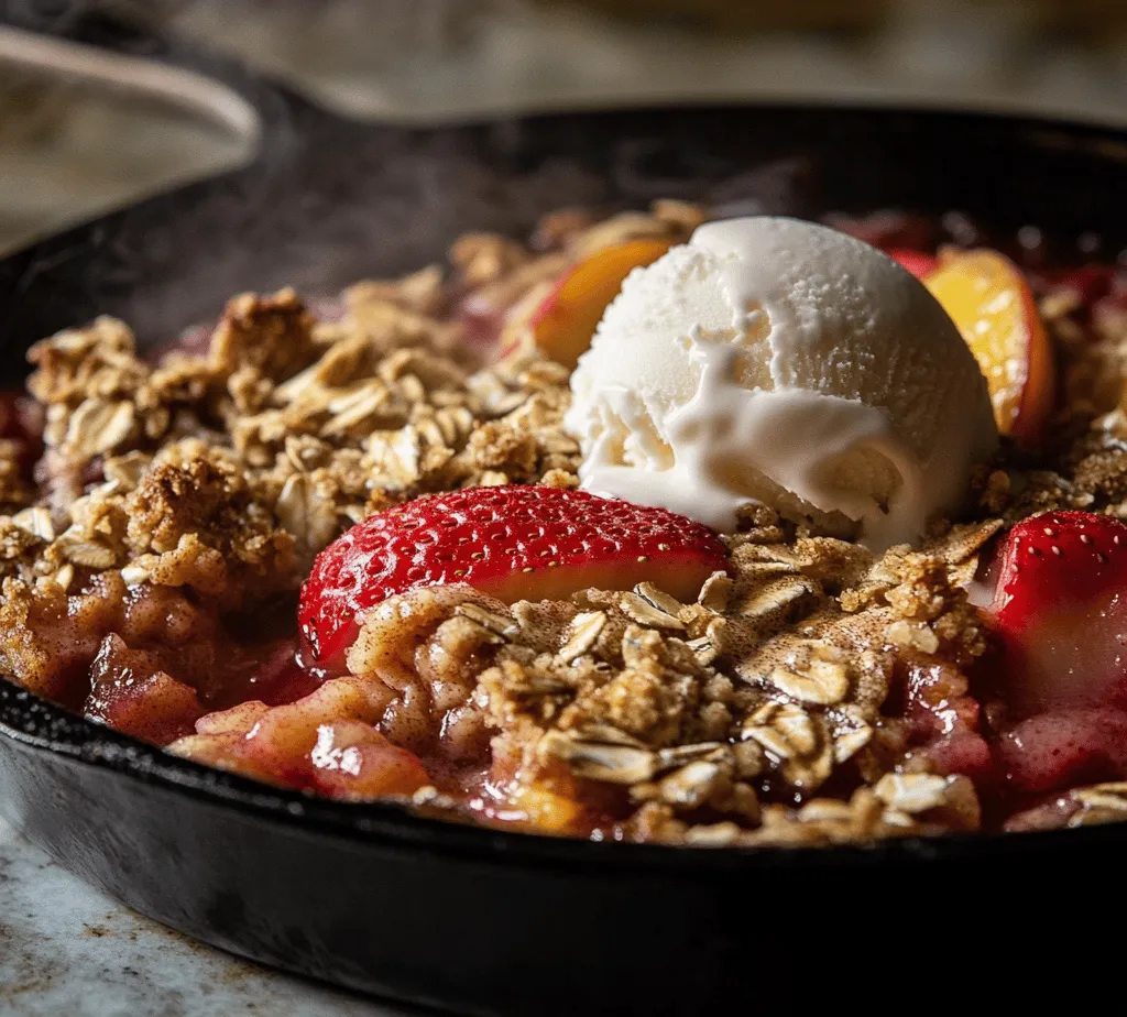 As the warm sun graces us with its presence and gardens burst with vibrant colors, there’s no better way to celebrate the essence of summer than with a delicious Strawberry Peach Crisp. This delightful dessert beautifully combines the juicy sweetness of ripe strawberries and peaches with a crunchy, buttery topping that will leave your taste buds dancing. Perfect for gatherings, family dinners, or simply as a treat for yourself, this recipe is not only easy to prepare but also incredibly satisfying.